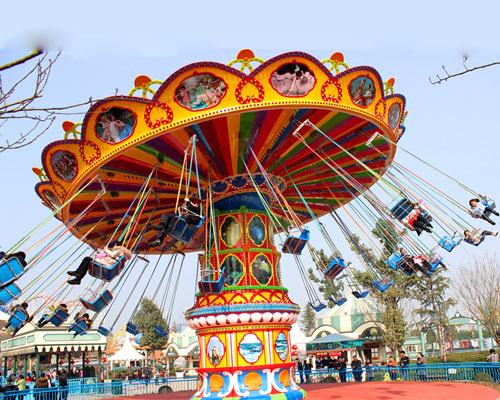 spinning swing carnival ride