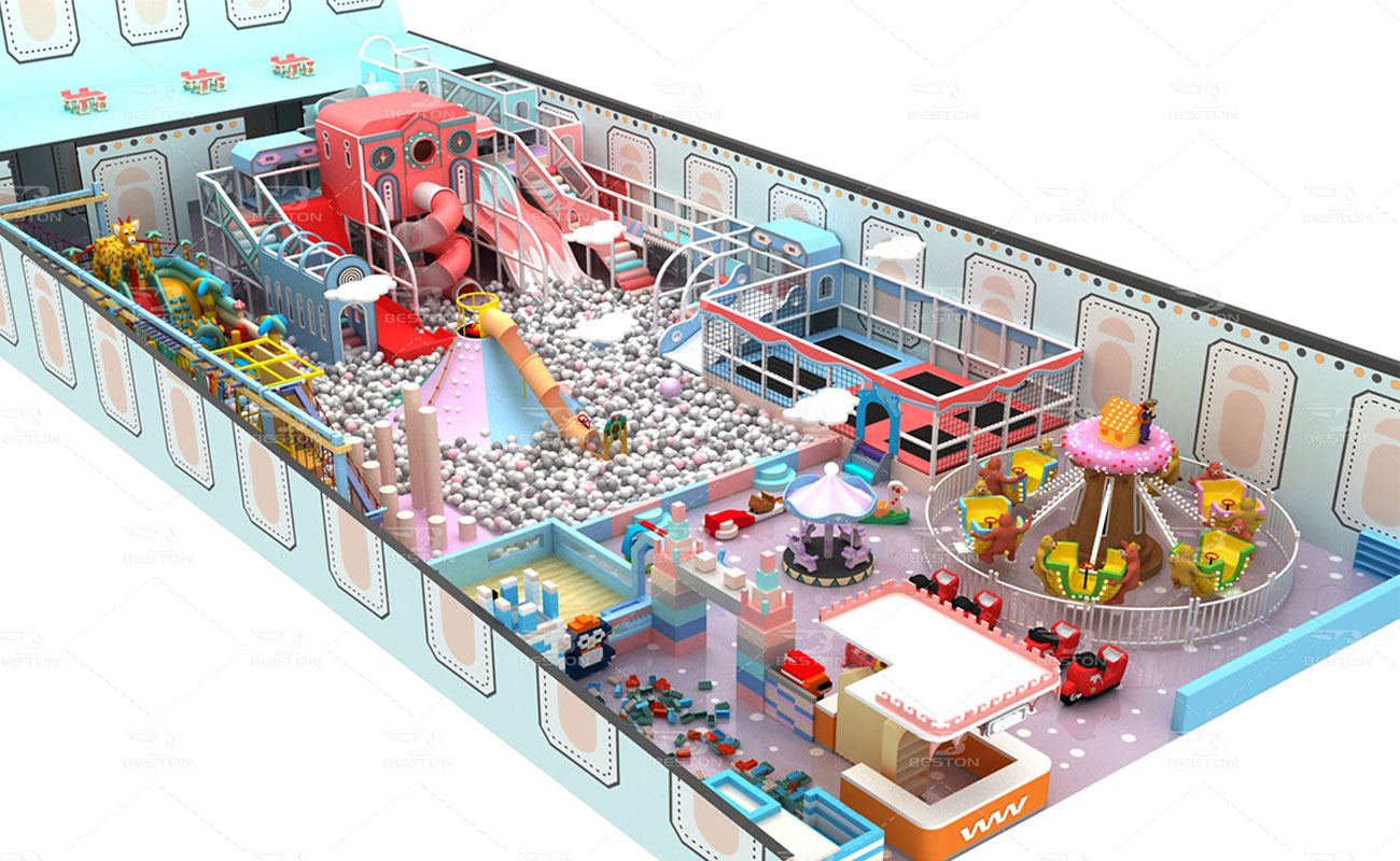 macaron theme playground setups for sale in Beston Rides