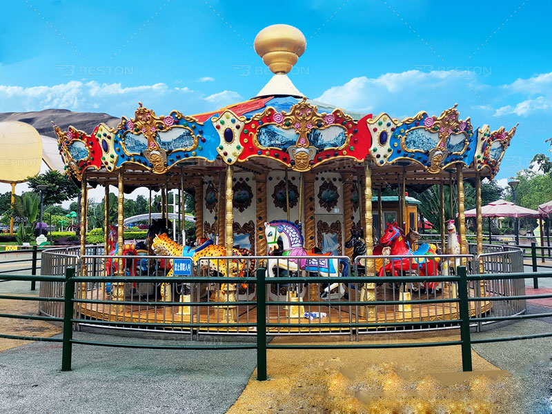 24 Seat Carousel Ride For Leisure Resort