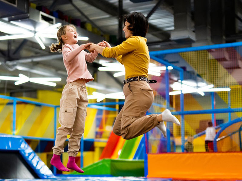 trampoline indoor playground for sale